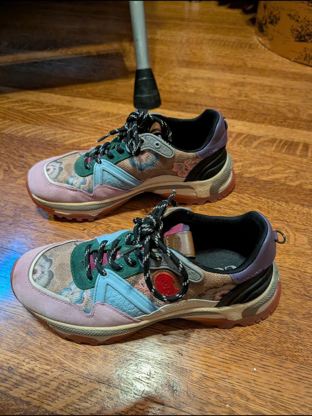 Coach X Kaffe Fassett Sneaker Sz 8